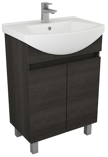 Alvaro Banos Тумба с раковиной Toledo 55, дуб кантенбери – фото-1