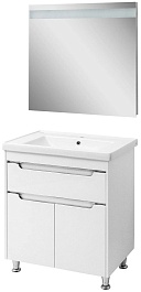 Ceruttispa Мебель для ванной Эмилия white 70 – фотография-1