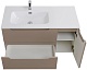 BelBagno Тумба под раковину Etna 100 L подвесная бежевая матовая – картинка-17
