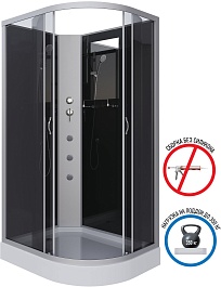 Niagara Душевая кабина Classic NG-3512-14LBKG – фотография-1