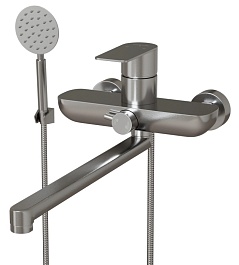 Mixline Смеситель для ванны и раковины 35k MLSS-021 хром – фотография-1