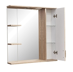 Stella Polare Зеркало-шкаф Кармела 75/С карпатская ель – фотография-5