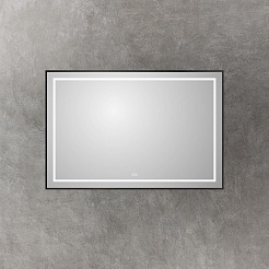 BelBagno Зеркало SPC-KRAFT-1200-800-LED-TCH-WARM-NERO – фотография-3