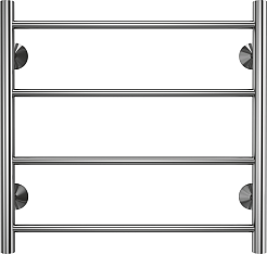 Terminus Полотенцесушитель водяной Аврора П4 500x500 хром – фотография-1