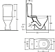Керамин Унитаз-компакт Толедо двухрежимный с арматурой Alcaplast с сиденьем дюропласт – фотография-13