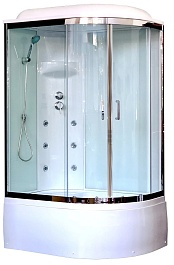 Royal Bath Душевая кабина RB 8120BK3-WT-CH-L – фотография-1