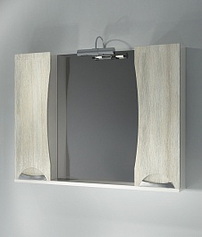 Какса-а Мебель для ванной Каприз 105 дуб – фотография-3