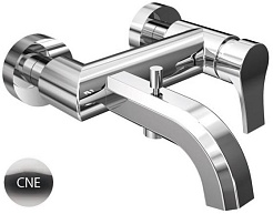 Cezares Смеситель для ванны с душем FUSION-VDM-CNE Cromo nero – фотография-1