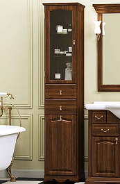 Opadiris Шкаф-пенал для ванной "Риспекто 40" L нагал с б/к – фотография-1