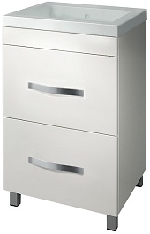 Какса-а Тумба для умывальника Квадро 50 напольная – фотография-1