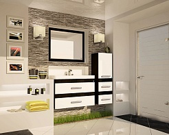 Style Line Тумба с раковиной Сакура 80 – фотография-3