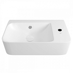 Teymi Раковина Hanna 45 T50903 правая белая T50903 – фотография-5