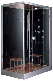 Eago Душевая кабина DZ961 F8 R черное стекло – фотография-1