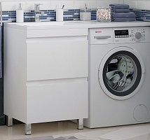 Corozo Тумба с раковиной Альтаир 120 напольная L