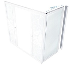 Triton Шторка торцевая на ванну Аква 70 – фотография-2