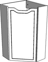 Corozo Мебель для ванной Мирра 40 угловая белая – фотография-10