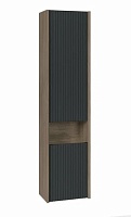 Jorno Шкаф пенал Tossony 25/140 Дуб Самдал/Антрацит Toss.04.140/P/DS-A/JR