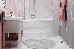 1ACReal Акриловая ванна Barcelona 150x100 R – фотография-7