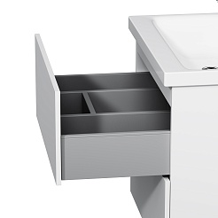 Am.Pm Мебель для ванной Gem 60 белый глянцевый, с 2 ящиками – фотография-12