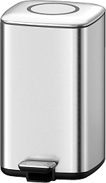 WeltWasser Ведро для мусора WW Wally MT 12L сталь матовая – фотография-1