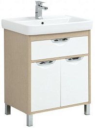 Aquanet Комплект мебели Гретта 70 new, светлый дуб – фотография-11