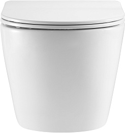 Azario Унитаз подвесной Grado AZ-0046-UQ1 безободковый белый – фотография-2