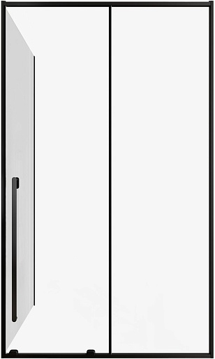 Allen Brau Душевой уголок Fantasy 120x100 3.11006.31/3.11014.31 чёрный матовый – фотография-2