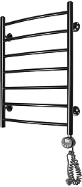 Domoterm Полотенцесушитель электрический Калипсо П7 500x700 ЧРН ER черный – фотография-2