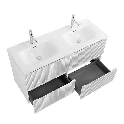 BelBagno Тумба под раковину Uno 120 подвесная Bianco Opaco – фотография-8