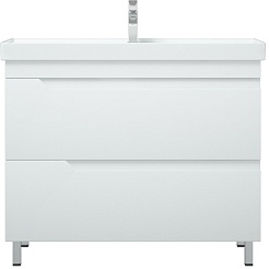 Corozo Мебель для ванной Юта 100 белая – фотография-6