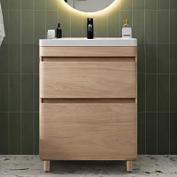 Vivon Тумба с раковиной Atwood 60 напольная дерево