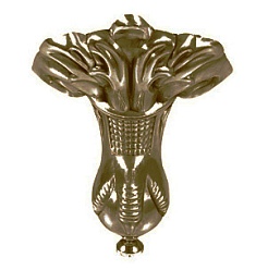 BelBagno Акриловая ванна BB04-BRN, ножки BB-LEG-EAGLE-BRN – фотография-2