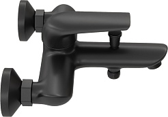 Teymi Смеситель для ванны с душем Hanna T10266 черный матовый – фотография-3