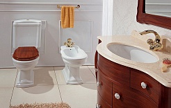 Cezares Крышка-сиденье Royal Palace CZR-012W-S-Cr с микролифтом, петли хром – фотография-2