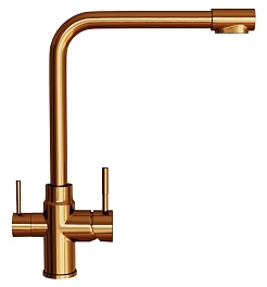 Mixline Смеситель для кухни 35k MLSS-0320BR бронза – фотография-2