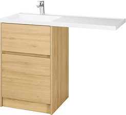 Акватон Тумба под раковину Лондри 60 дуб сантана – фотография-2