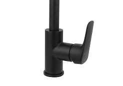 Aquatek Смеситель для кухни Вега AQ1082MB матовый черный – фотография-2