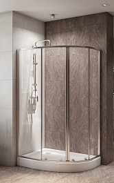 BelBagno Душевой уголок Due 120/80 DUE-RH-2-120/80-C-Cr стекло прозрачное – фотография-2