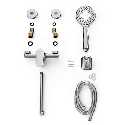 Tokito Смеситель для ванны TOYAMA хром TOK-TOY-1015 – фотография-4