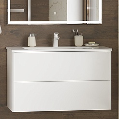 Brevita Мебель для ванной Toy 80 белая – фотография-3