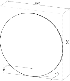 Brevita Мебель для ванной Pallisandro 100 L подвесная серая матовая – фотография-17