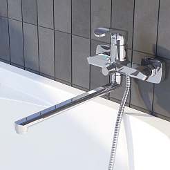 Iddis Смеситель для ванны Joker JOKSB00i10WA универсальный – фотография-2