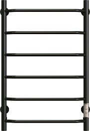 Aringa Полотенцесушитель электрический Киото 80x50 AR03005BL черный – фотография-1