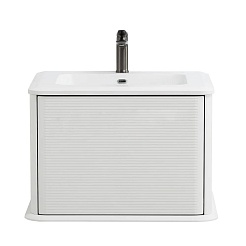 Cezares Тумба с раковиной Idra 65 55798 bianco opaco раковина 50352 – фотография-1