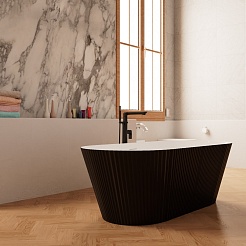 Frank Акриловая ванна 170х75 F6103 white/black – фотография-4