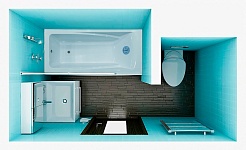 Marmo Bagno Ванна из литьевого мрамора София 170x80 – фотография-4