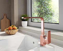 Vitra Смеситель для кухни Root Square A4275326EXP медь – фотография-2