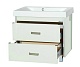 Misty Тумба с раковиной Джулия QVATRO 90 белая White – картинка-9