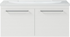 Brevita Тумба с раковиной Catania 100 белая – фотография-1