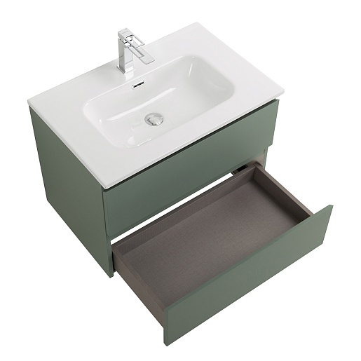 BelBagno Тумба с раковиной Kraft 60 подвесная Еловый матовый – фотография-8